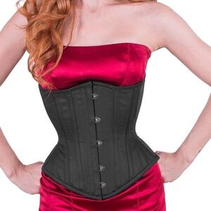 Artemis Corset Designed by Lucy's Corsetry Hourglass Silhouette in Black sz 22"